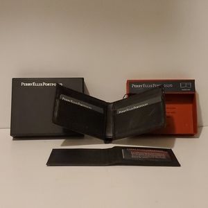 PerryEllis Portfolio Men's brand new bifold wallet